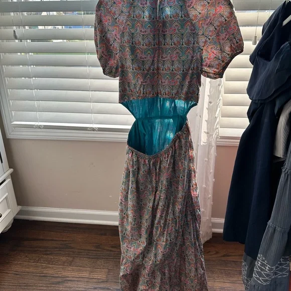 J.Crew Liberty Paisley Dress - Picture 4 of 4